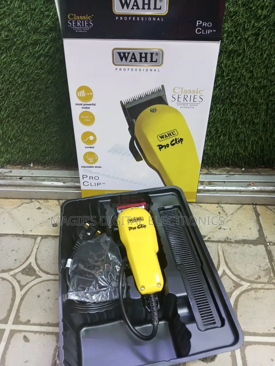 Well Performing Wahl Pro Clip Shaving Machine