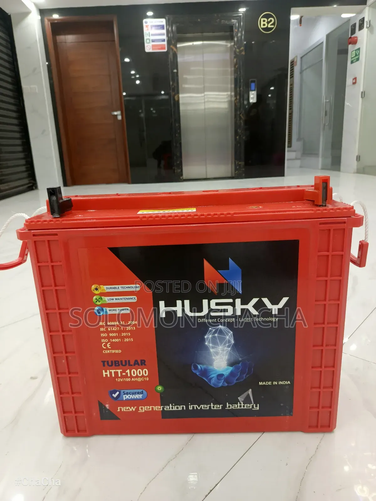 Husky Htt-100 100ah Battery Solar Or Ups Use