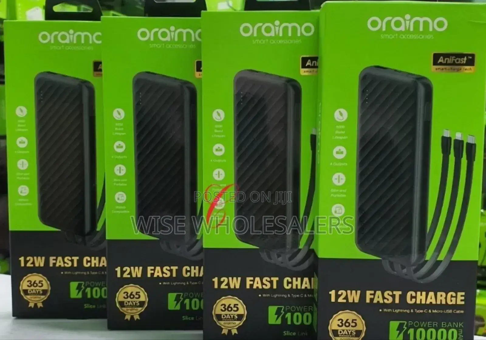 Oraimo Slice Link Opb-p5101 10,000mah Power Bank