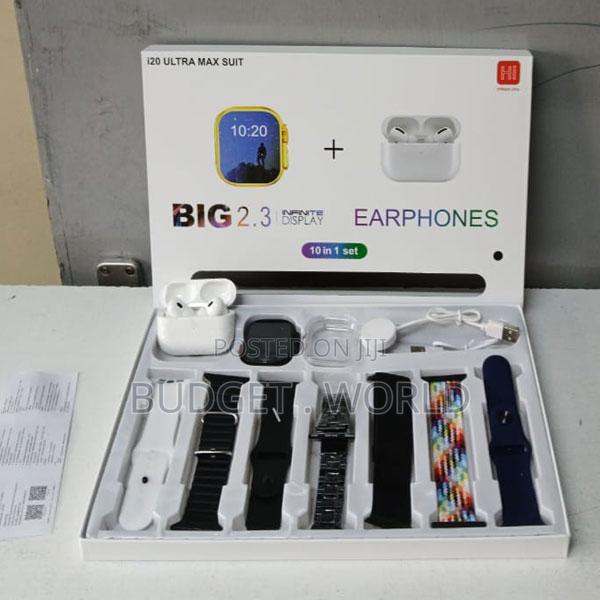 7 in 1 Wireless Charger 7in1+1 Suit Smartwatch TWS Earphones