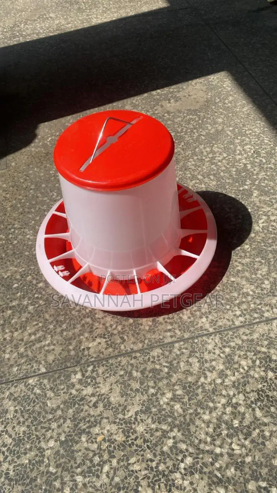 10kg Manual Plastic Chicken Feeder