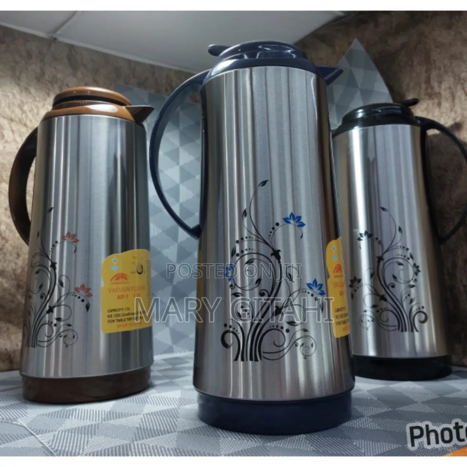 Multi Colour Breakable Flask Size 1.7litres