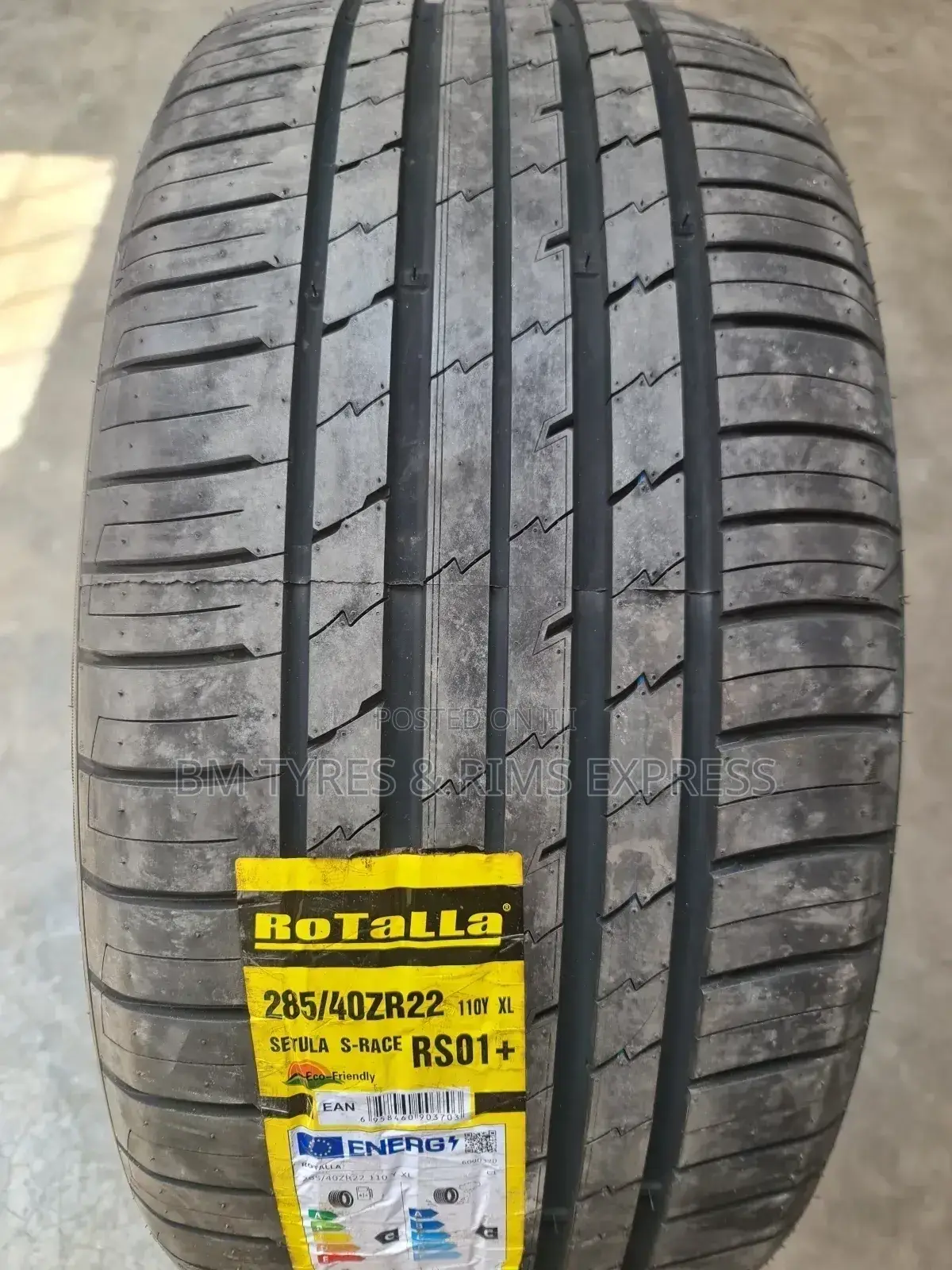 285 /40 R22 Rotalla Tyres (Highway Terrrain)