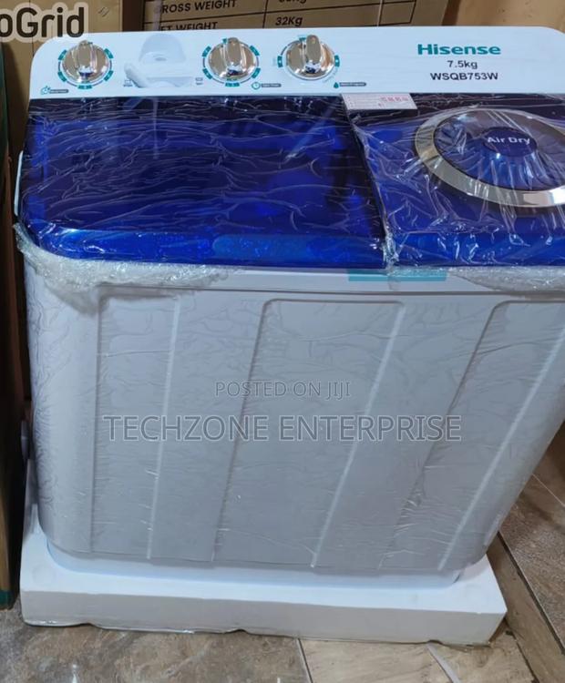 Hisense 7.5kg Twin Tub Semi Automatic Washing Machine 