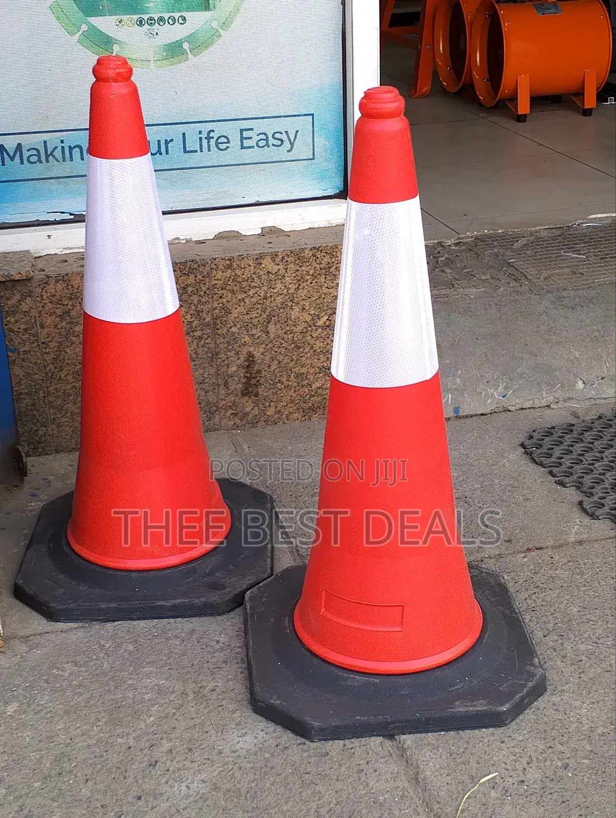 Barrier -Road Traffic Works Cones
