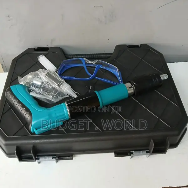 Dark Blue Portable Manual Nail Staplers Steel Nail Gun