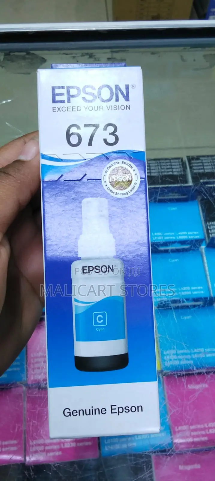 Epson Cartridge Ink 673 Cyan