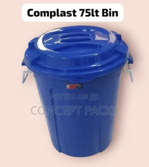 75ltrs Complast Bin With Side Clips
