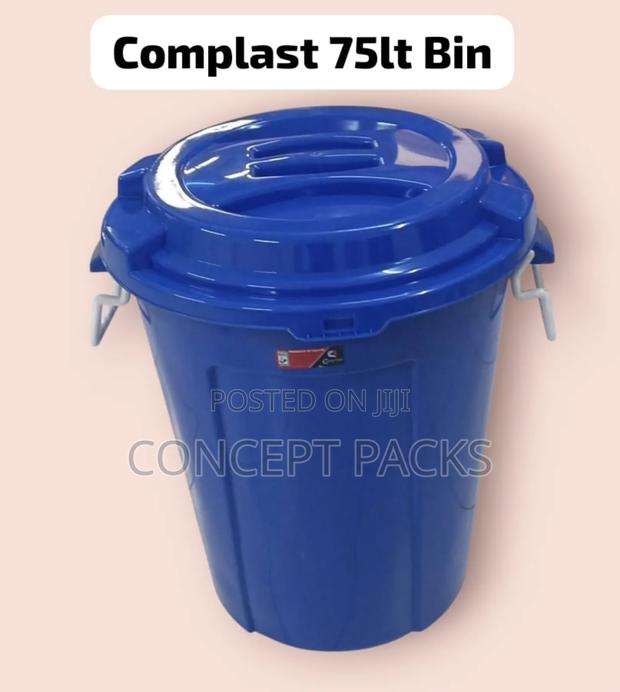 75ltrs Complast Bin With Side Clips