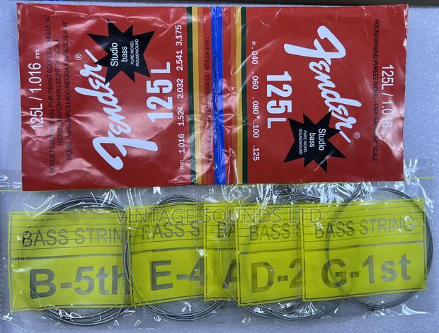 Fender Strings ( 5pcs ) For Electric Bass Guitar - thumbnail 2