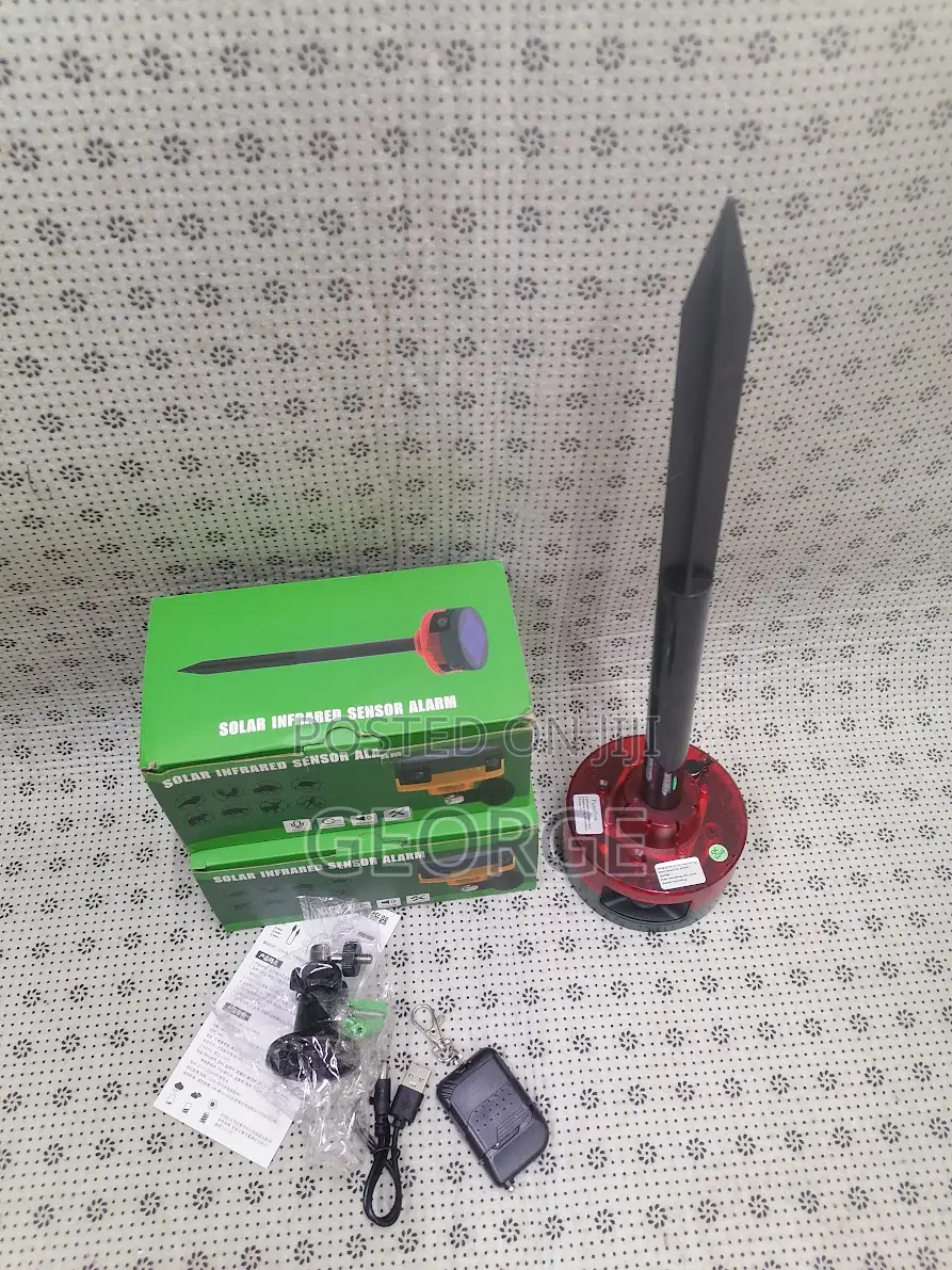 360°Motion Detector Led Flashing! Solar Outdoor Alarm