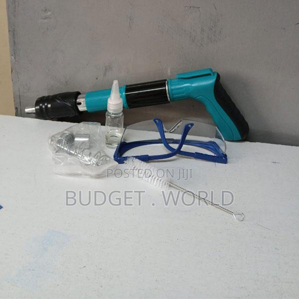 Portable and Low Noise 5 Gears Adjustable Gun for Steel Nail