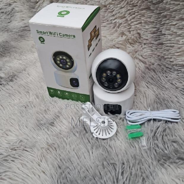 Dual Lens Smart Home Indoor Wireless Security 4g CCTV Camera
