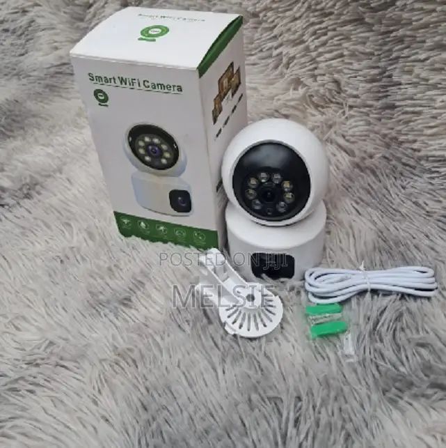 Dual Lens Smart Home Indoor Wireless Security 4g CCTV Camera
