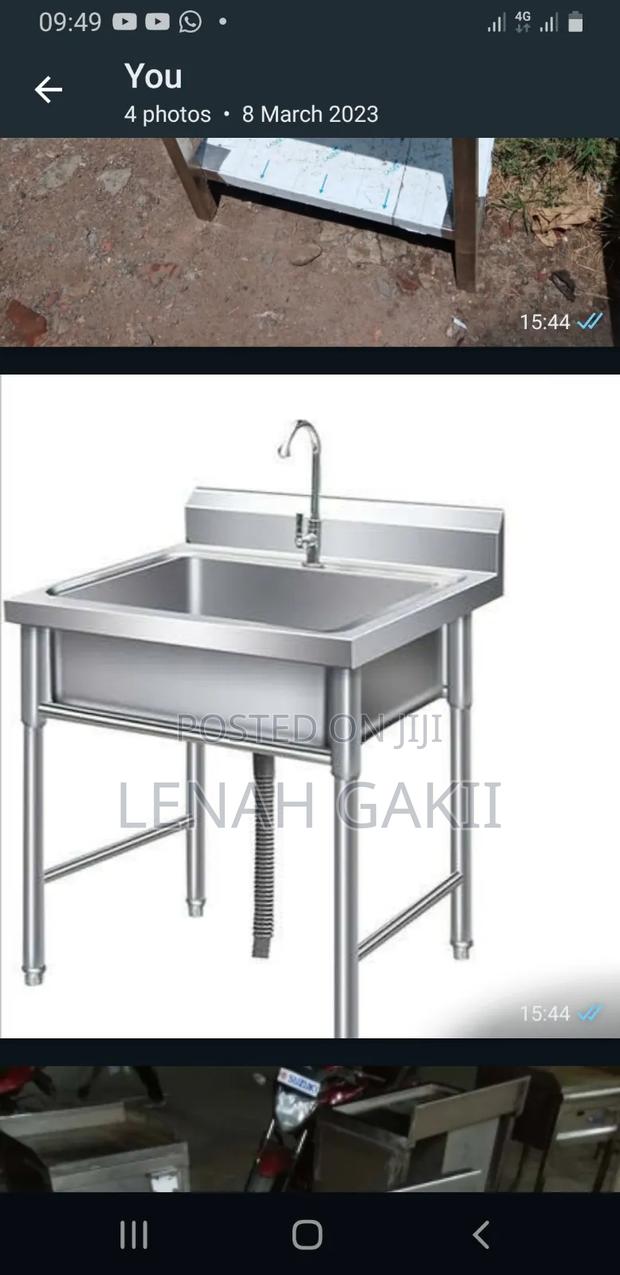 Single Bowl Kitchen Sink - main view