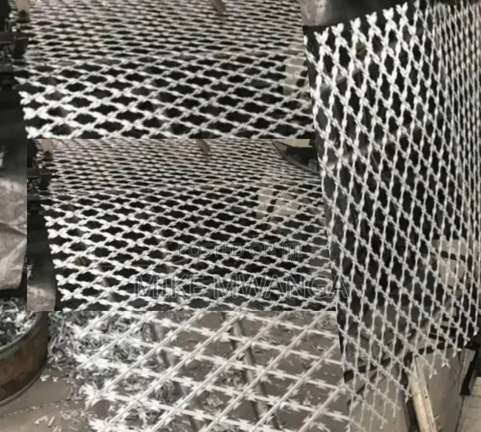 Welded Grid Razor Wire 5ft Mesh Fence