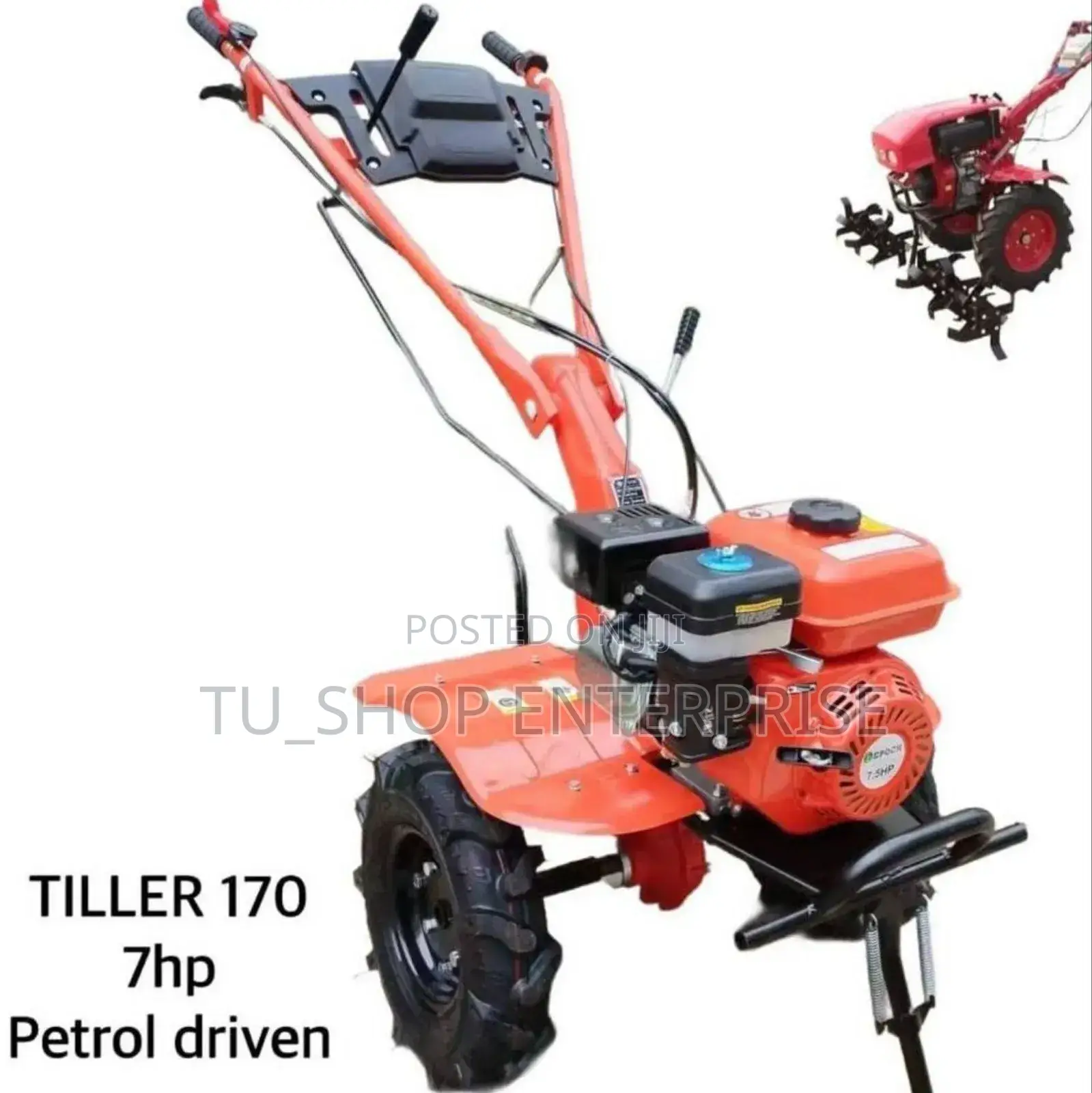 Tiller! Tiller 170 7hp Petrol Driven