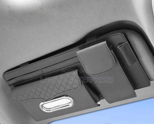 Multi-purpose Sun Visor Organizer