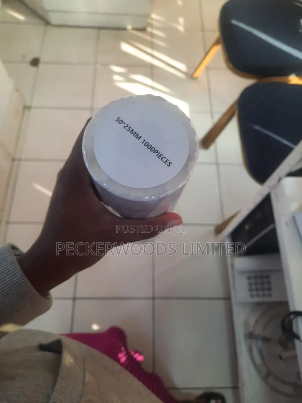 Clear Prints, Strong Adhesion 50*25 Mm Sticker Labels