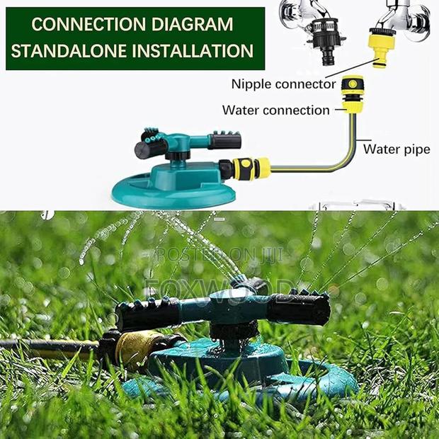 Garden Sprinkler With 2 Spray Angle Options - thumbnail 8