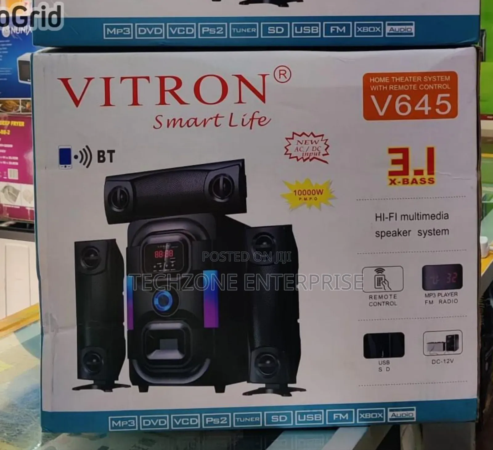 Vitron V645 Subwoofer Speaker System 