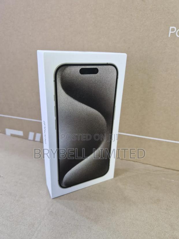 New Apple iPhone 15 Pro Max 256 GB Black - thumbnail 3