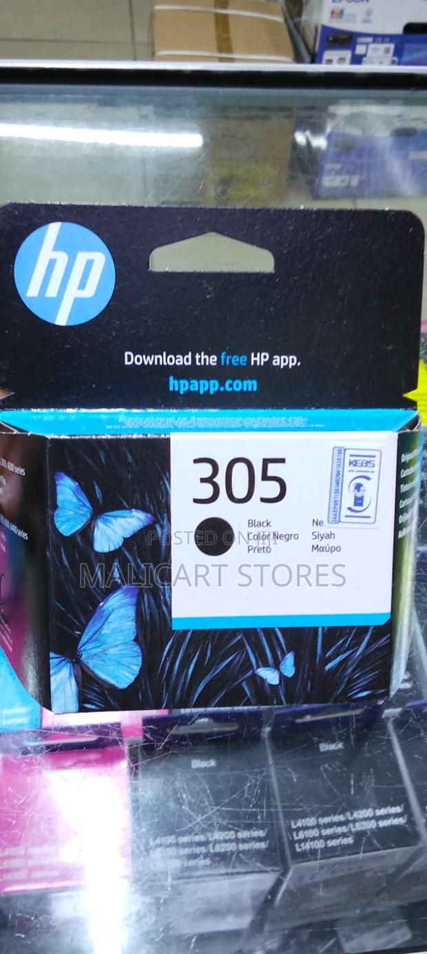 Hp 305 Black Original Ink Cartridge - main view