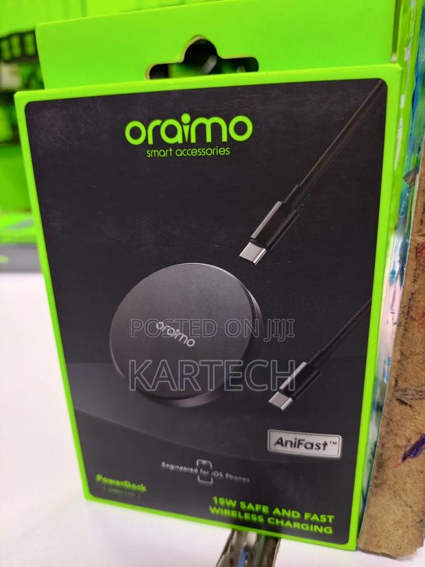 Oraimo Powerdock 15w Magnetic Wireless Charging Pad. - main view