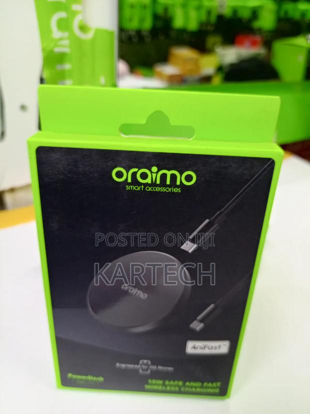 Oraimo Powerdock 15w Wireless Charging Pad C to C Cable - thumbnail 2