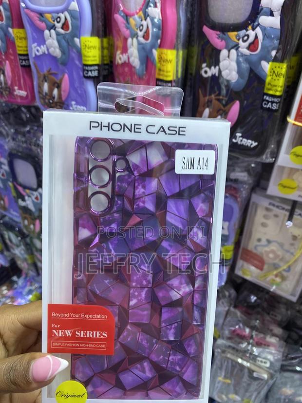 Alcod Samsung Galaxy A14 Diamond Print Sparkle Case - thumbnail 2