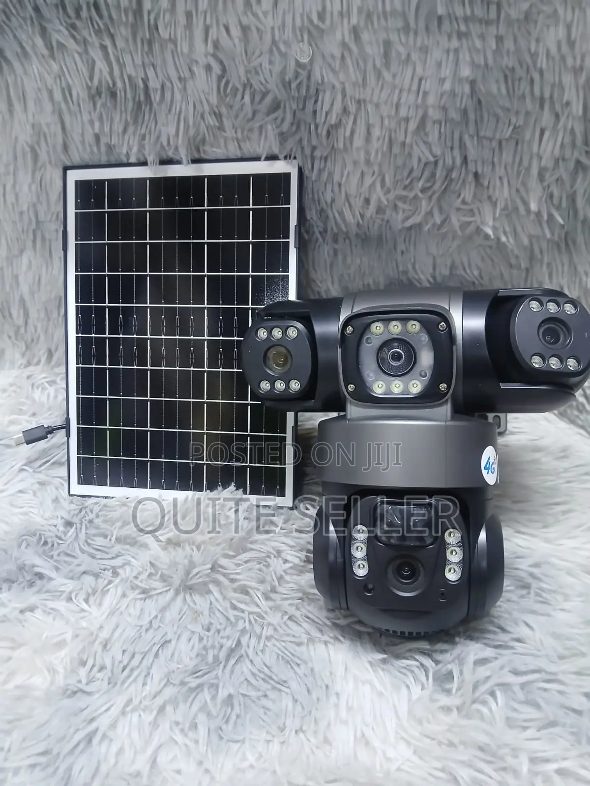 V380 Pro Hd 3lens Screens 4g Solar Camera 4mp