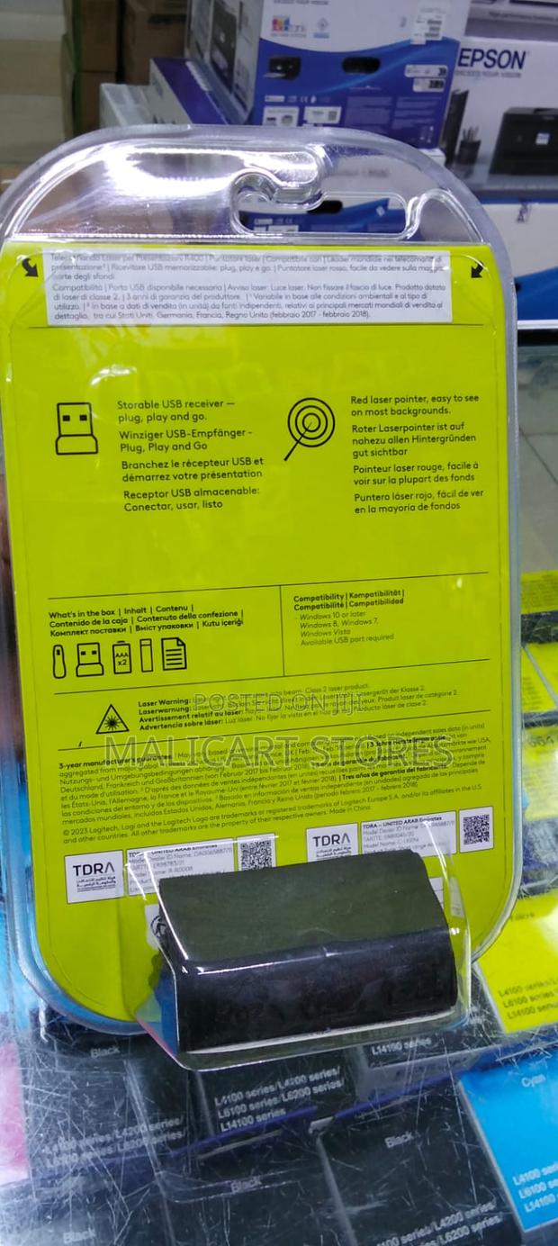 Logitech R400 Laser Presentation Remote - thumbnail 2