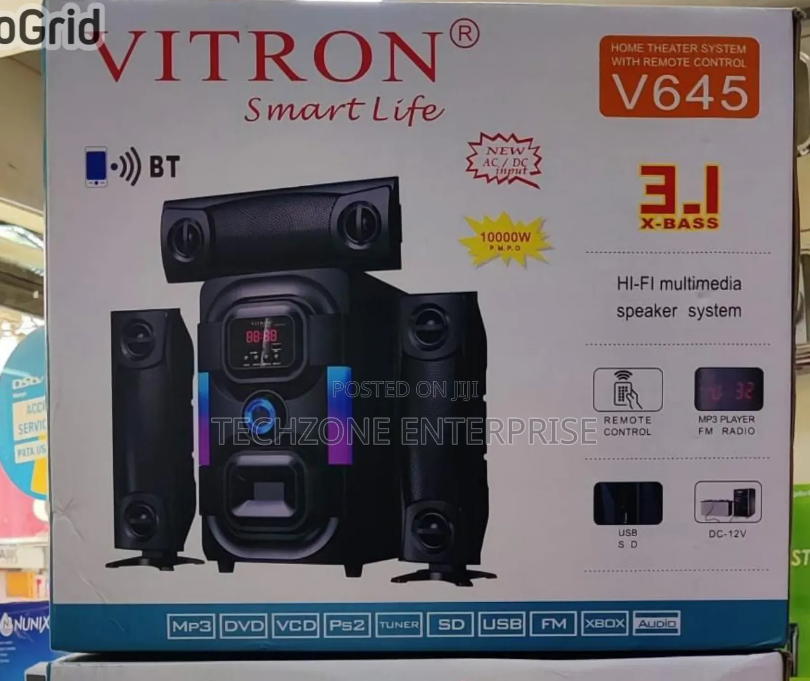 Vitron V645 Subwoofer Speaker System - 10000 Watts 