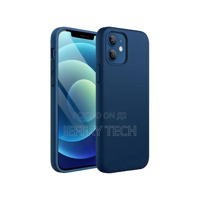 Arnarto iPhone 12/12 Pro Silicon Case With Microfiber Lining