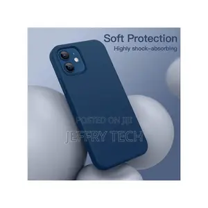 Arnarto iPhone 12/12 Pro Silicon Case With Microfiber Lining