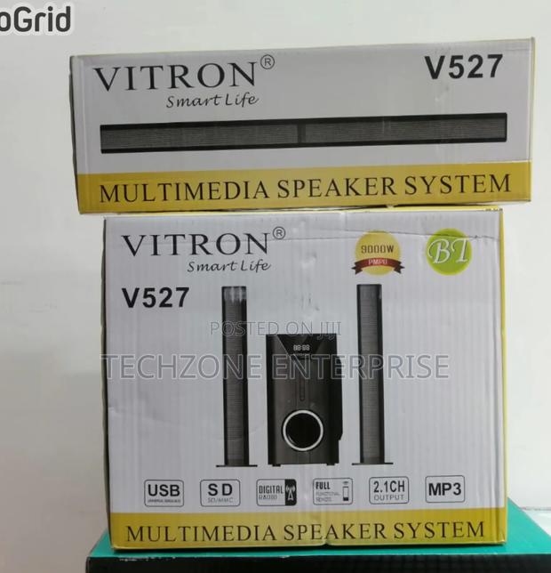 Vitron 527 Multimedia System Fm Usb Bt 9000watts - Black 