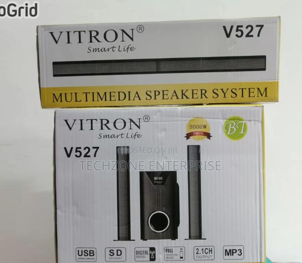 Vitron 527 Multimedia System Fm Usb Bt 9000w Deep Bass 