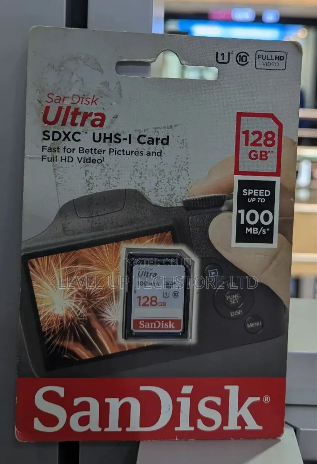 Sandisk Ultra SDXC 128gb Uhs-I Card 140mb/S Class 10