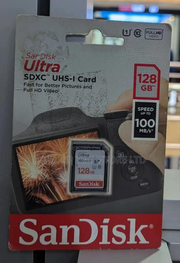 Sandisk Ultra SDXC 128gb Uhs-I Card 140mb/S Class 10