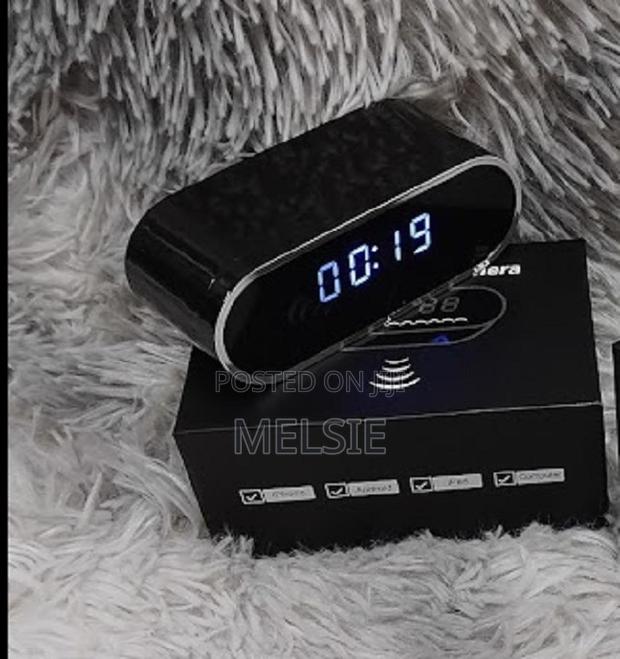 1080p Hd Mini Table Clock Camera Wireless Secret Micro Cam - thumbnail 2