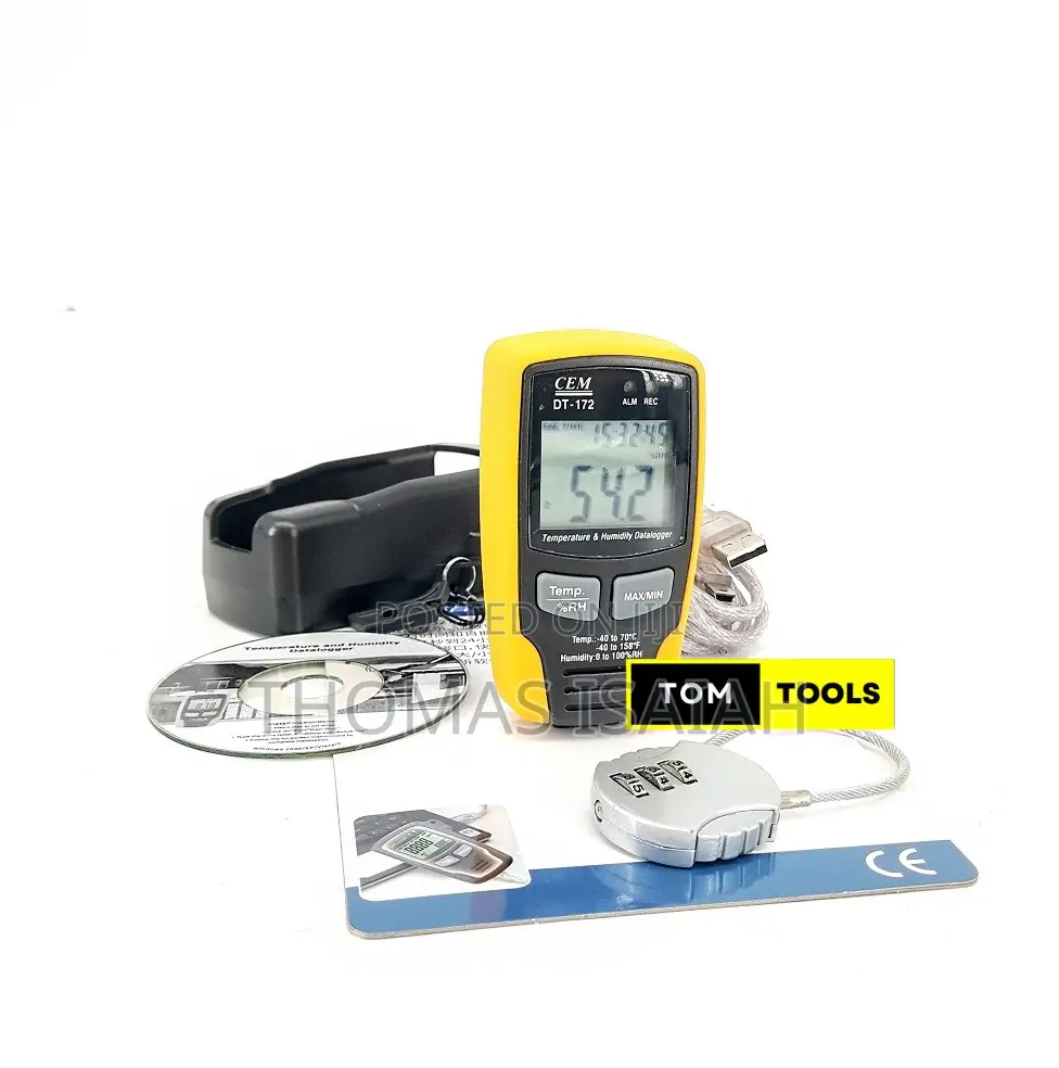 Cem Dt172 Temperature and Humidity Data Logger