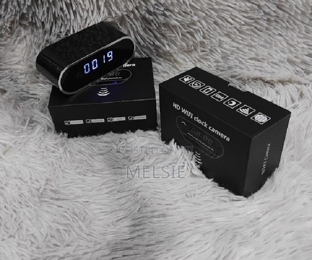1080p Hd Mini Table Clock Camera Wireless Secret Micro Cam - thumbnail 3
