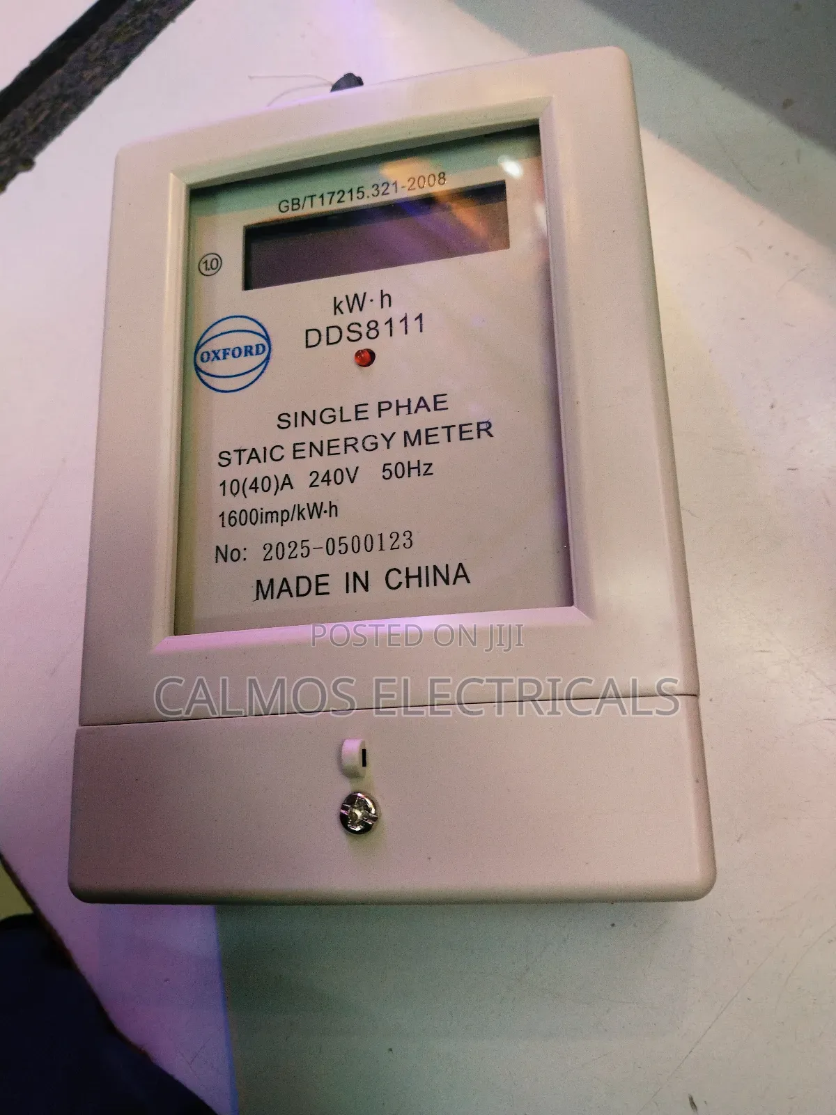 Single Phase Meter Oxford