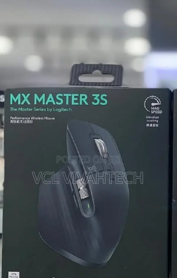 Logitech Mx Master 3s Wireless Mouse (Graphite)