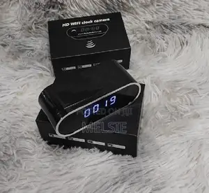 Classic and Digital Table Clock Wifi Camera-Wireless CCTV