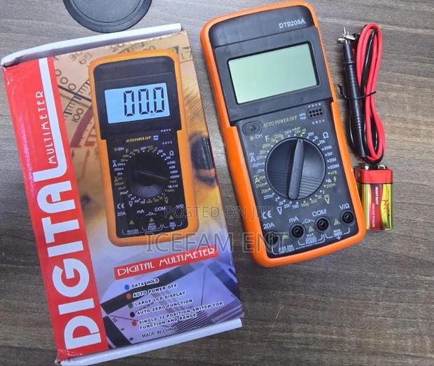 Digital Multimeter Machine - main view