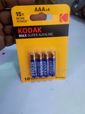 Aaa Kodak Batteries(4 Pc)
