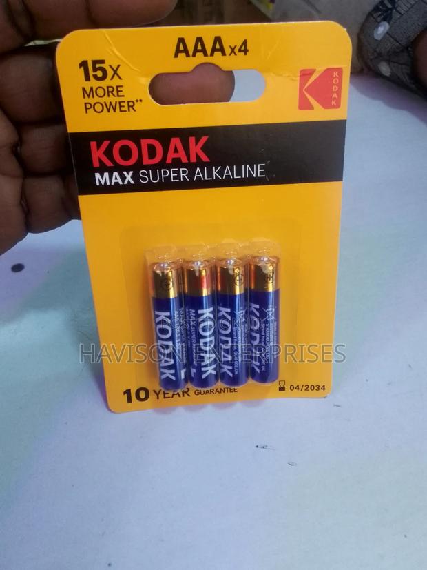 Aaa Kodak Batteries(4 Pc)