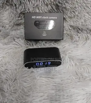 Classic and Digital Table Clock Wifi Camera-Wireless CCTV