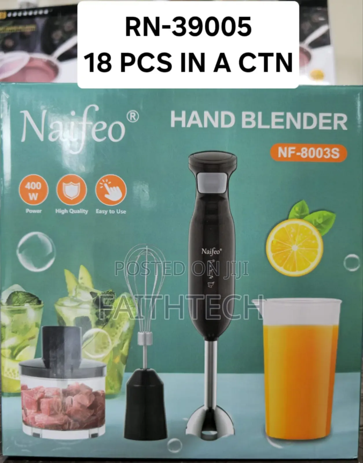 Naifeo 4 in 1 Hand Blender